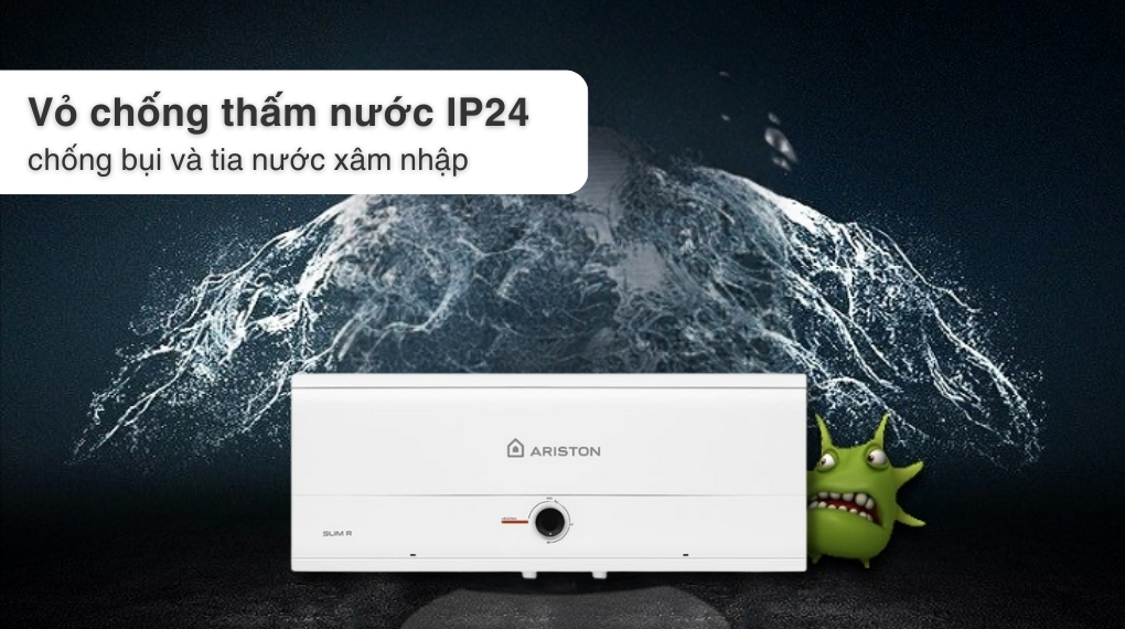 Máy nước nóng gián tiếp Ariston 20 lít 2500W SLIM3 20 R MT - ảnh 6