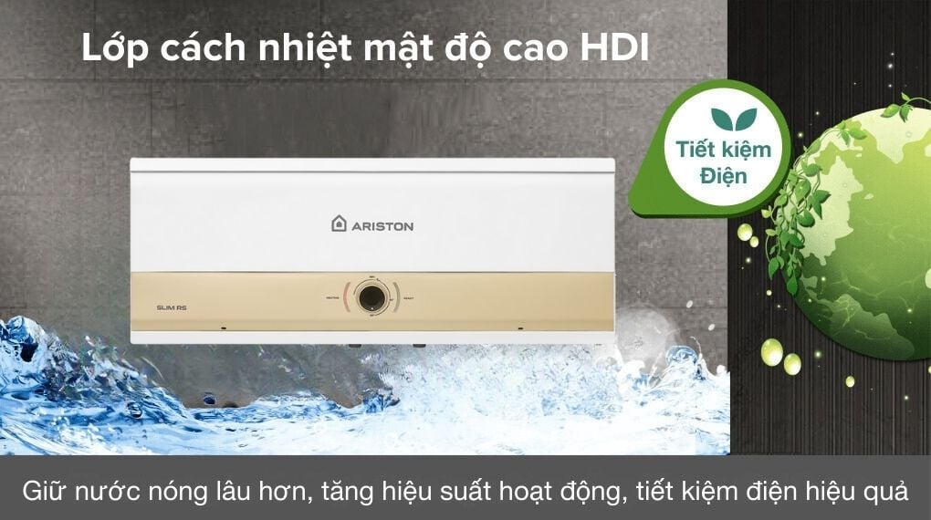 Máy nước nóng gián tiếp Ariston 20 lít 2500W SLIM3 20 RS MT - ảnh 6