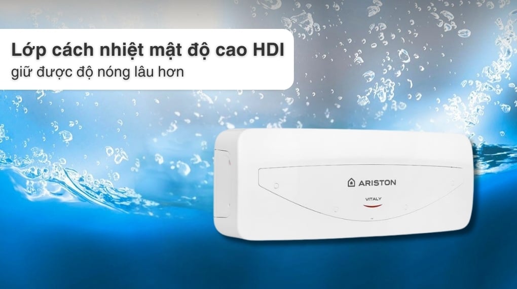 Máy nước nóng gián tiếp Ariston 20 lít 2500W VITALY 20 SLIM 2.5 FE 2024 - ảnh 5