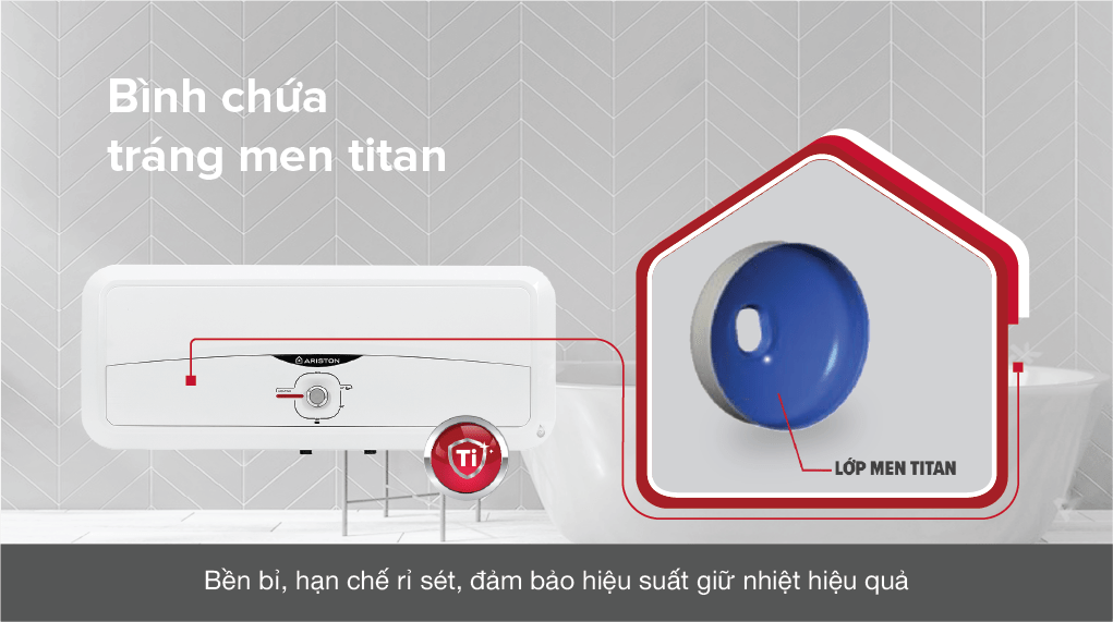 Máy nước nóng gián tiếp Ariston 20 lít SL2 20 R AG+ 2.5 FE - ảnh 8