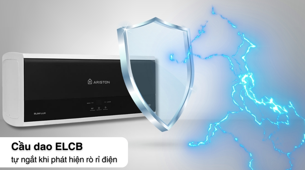 Máy nước nóng gián tiếp Ariston 30 lít 2500W SLIM3 30 LUX - ảnh 5