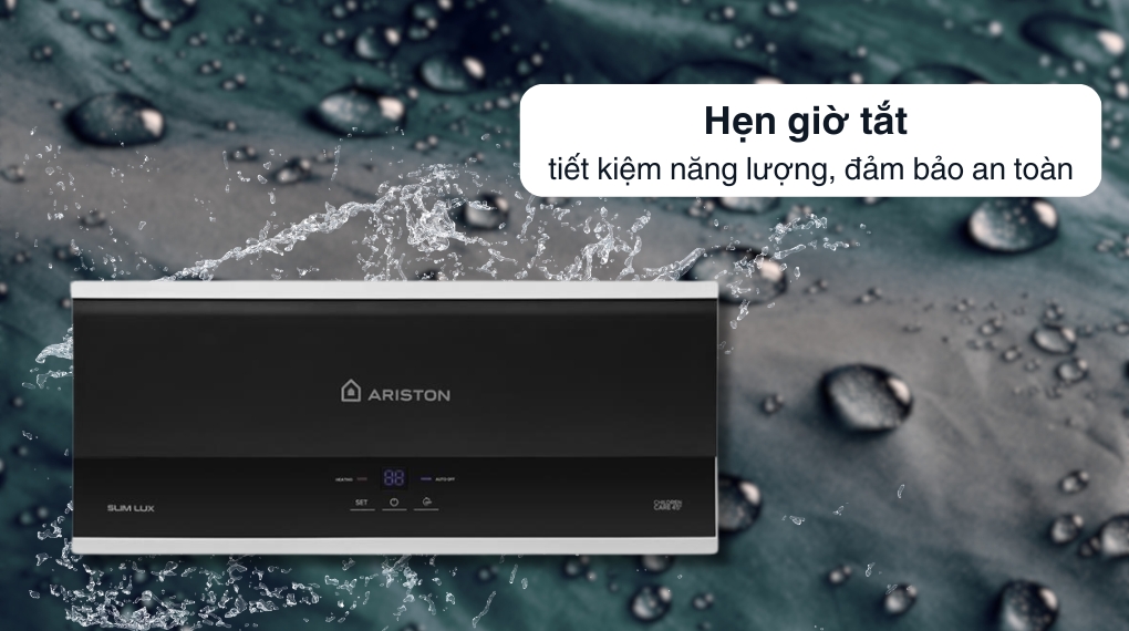 Máy nước nóng gián tiếp Ariston 30 lít 2500W SLIM3 30 LUX - ảnh 7