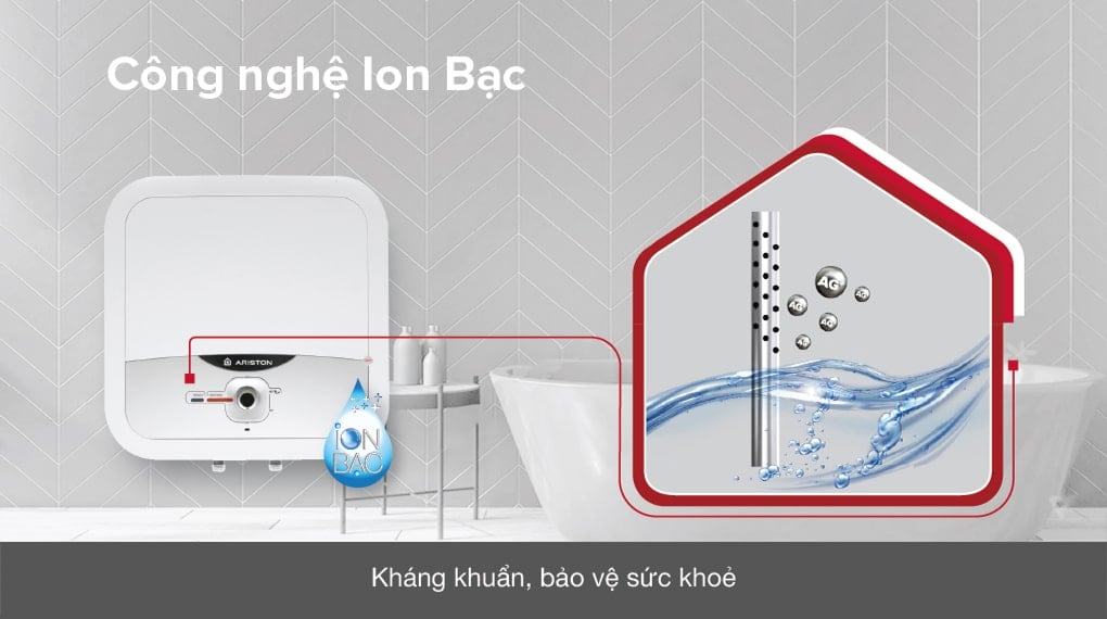 Máy nước nóng gián tiếp Ariston 15 lít 2500W AN2 15 RS 2.5 FE - hình 3