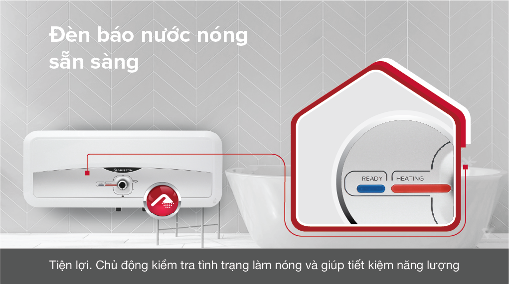 Máy nước nóng gián tiếp Ariston 20 lít 2500W SL2 20 RS 2.5 FE - hình 8